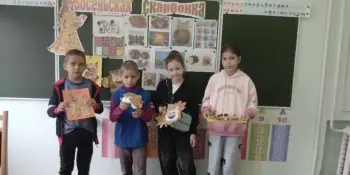 Шестой школьный день. Мастерская "Восеньская скарбонка"