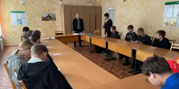 Встреча учащихся выпускных классов с представителями ОАО "Борисовский мясокомбинат"